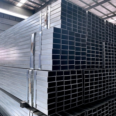 Hollow Square Pipe Tubular 30x60 Galvanized Steel Pipe for Punching Processing Service in Construction Scaffolding
