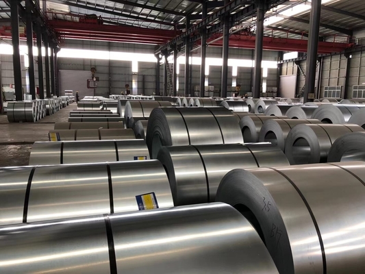 Tolerance /- 1 % Iron Z275 Galvanized Steel Coil Aluzinc Steel Coil Sizes Construction Metal Rolls Galvalume Steel Coil