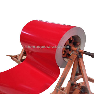 Color Coated Galvanized Steel Coil with 20g-275g/m2 Zinc Coating Customized Size and Pattern PPGI