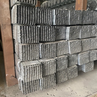 Galvanized Iron Rectangular Tube Welded MS Rectangular Hollow GI Pipe BS 60 Square Steel for Round Section Shape and Sale