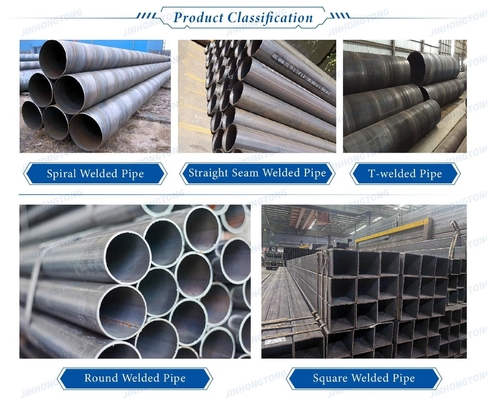Grade B PSL1 PSL2 LSAW Steel Pipe for Transmission Gas and Oil Construction Wall Thickness 0.5-60mm ISO9001 Certificate