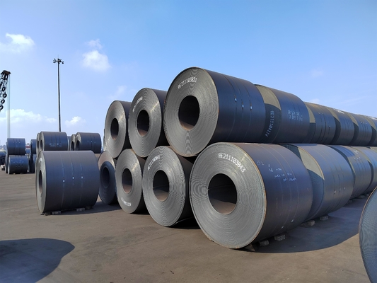 1001-1250mm Width Mild Steel Embossed Hot Rolled MS Steel Coil Pickled And Oiled for Industrial Applications