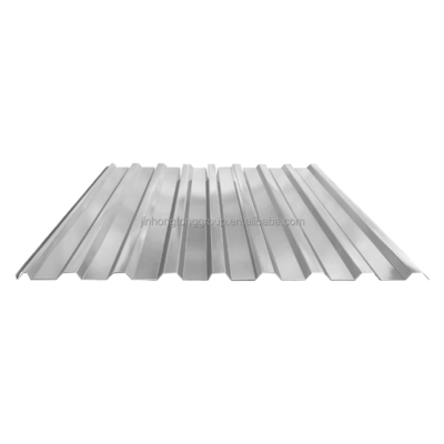 Zero Spangle 28 / 26 / 24 Gauge Galvanized Corrugated Roofing Sheet with Mid Hardness and Fireproof Characteristics