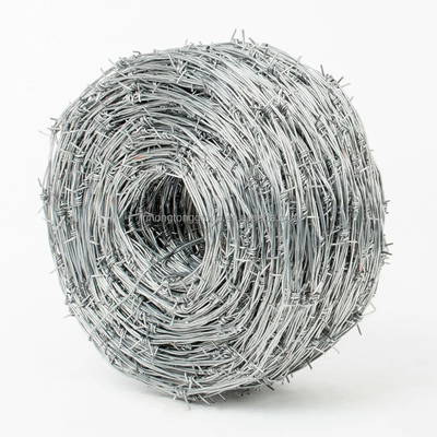 1.4mm-2.6mm Cross Razor Galvanized Barbed Wire Farm Fence 500M 20Kg Per Roll Razor Type Wire Gauge 1.4mm-2.6mm