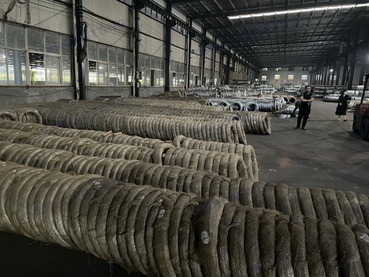 350-550N/mm2 Tensile Strength 0.7mm 0.8mm 1.2mm 1.6mm 1.8mm 2mm Diameter Hot Dip Galvanized Mild Steel MS GI Wire for Mesh