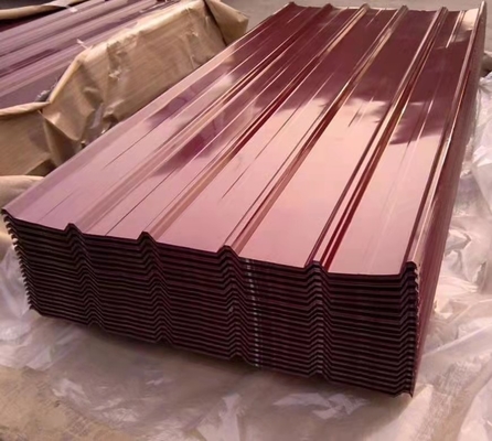 Z10-Z29 Coating Customization Corrugated Sheet in Various Sizes and Colors for Customization