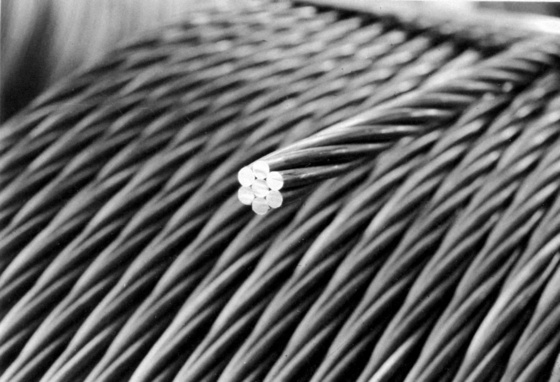 Saling 6x19WS IWRC 6x19WS FC Ungalvanized/Hot Dipped Galvanized Steel Rope Wires for Marine Length Customer Requirements