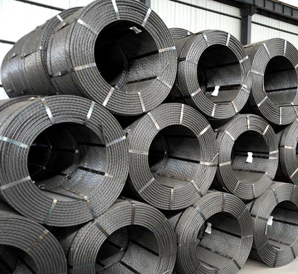 Saling 6x19WS IWRC 6x19WS FC Ungalvanized/Hot Dipped Galvanized Steel Rope Wires for Marine Length Customer Requirements
