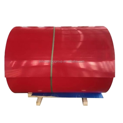 Width 700-1500 Ppgi Colour Coated 150 Gsm Aluzink Ppgi Ral 9012 0.55 Mm Customized Coil Roll Steel Plate Steel Coil Roof