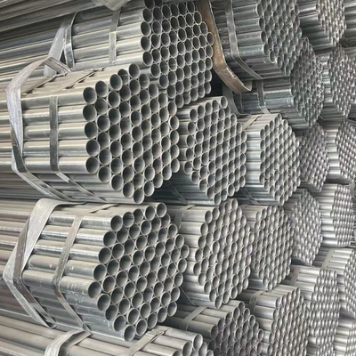 Direct of Non-oiled Round Section Shape ASTM A53 s275 GI Pipe with Threaded and Coupling in Round Shape