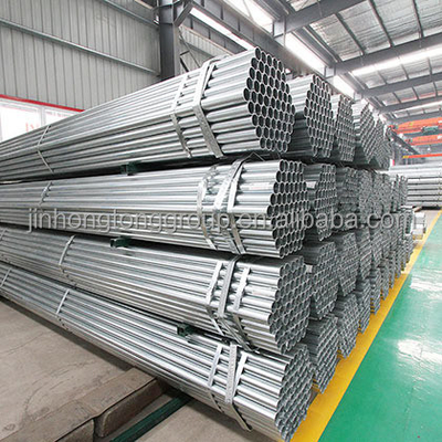 Direct of Non-oiled Round Section Shape ASTM A53 s275 GI Pipe with Threaded and Coupling in Round Shape