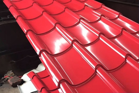 Galvanized Sheet Metal Roofing PPGI Corrugated Sheet T-shape with Color Painted and Welding Processing