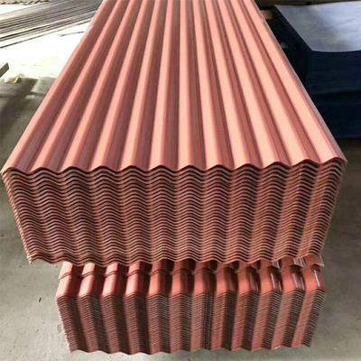 Thickness 0.2 4 mm Color Coated 4ft x 8ft Corrugated Galvanized Steel Sheet for Roofing SGCC/CGCC/DX51D Z/Q195-Q345