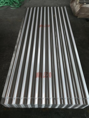 Galvanized Corrugated Steel Roofing Sheet with Zinc Coated Roof Tile and Spangle Zero Minimum Regular Big Spangle