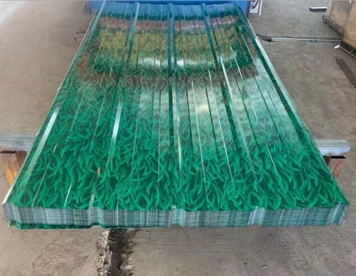 Customized RAL Metal Color Roof Sheet PPGI Corrugated Steel Plate for Roofing Tile and Other Building Material