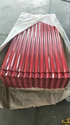 Customized RAL PPGI GI Corrugated Iron Steel Sheet Zinc Roofing Sheet for Roofing in RAL Color Customized
