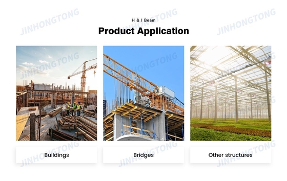 Q235B/Q345B/ST37-2/ST52/S235JR/S275JR/S355JR Mild Universal Structural Steel H I Iron Beam With Certificate