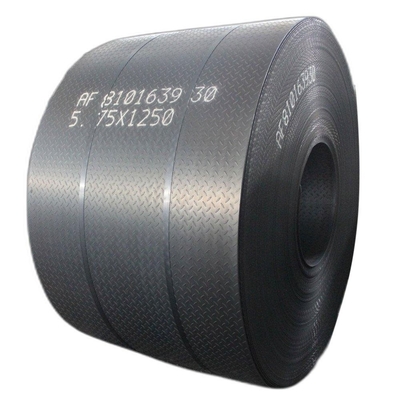 Decorative Carbon Cold Rolled Steel 1.5mm Strip Checkered Coil Plate Coil Hot Rolled Mild Steel 3mm Chequered Plate Q235B