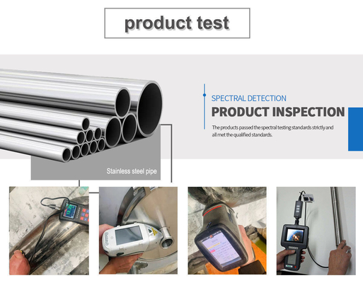 Round Pipe Tube Customized Size 201 304 316 Stainless Steel Tube Seamless with Prime and Outer Diameter 3 325 mm
