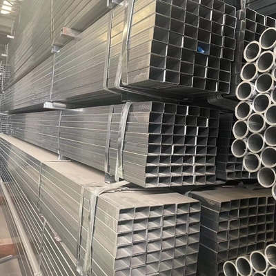Regular Spangle ASTM A106 A36 A53 BS Shs Square Galvanized Structural Erw Rectangular Steel Pipe for Structural Projects