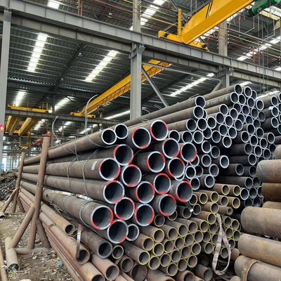 Non-Alloy Carbon Steel Boiler Seamless Pipe/Tube with ERW Technique and Welding Punching Services JIS GS SASB 12m Structure