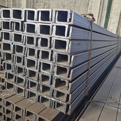 Tianjin Qingdao Loading port Galvanized U Beam Steel U Channel Structural Steel C Channel for Roof