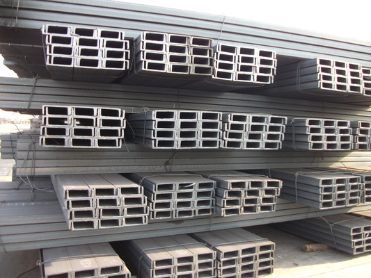 Tianjin Qingdao Loading port Galvanized U Beam Steel U Channel Structural Steel C Channel for Roof