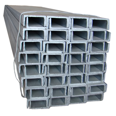 A36 SS400 U Shape C Profile Purlin U Channel Steel for Building Construction Applications