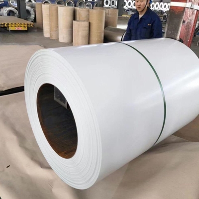 5-7 microns Paint Back IT5 Profile PPGI GI Galvanized Corrugated Plate PPGI Coils Color Coated Steel Coil for Punching