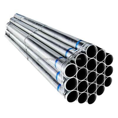 Galvanized Hollow Section Square Steel Pipes For Shelter Structure with Q195-Q355/Gr. A/B/C Steel Grade and Various Sizes