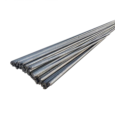 HRB400 HRB335 Steel Rebar D10 D12 D16 D20 Round Deformed Bar Length 6m 8M 9m 12M for Concrete Reinforcement