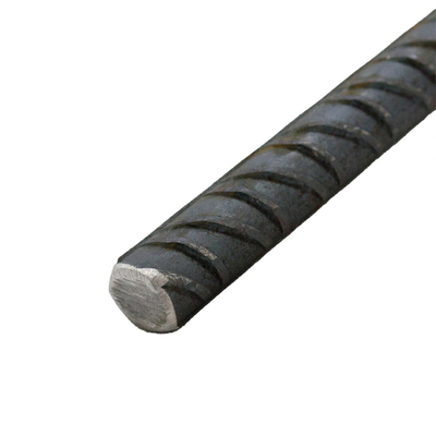 HRB400 HRB335 Steel Rebar D10 D12 D16 D20 Round Deformed Bar Length 6m 8M 9m 12M for Concrete Reinforcement