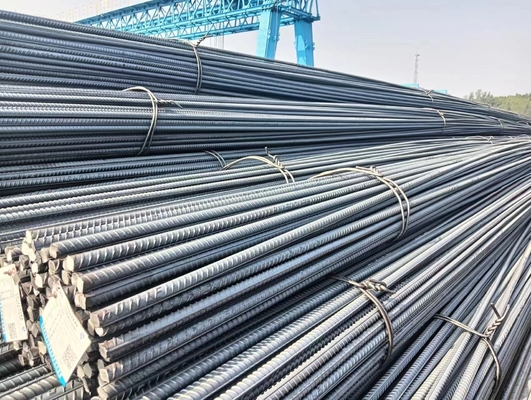 Deformed Steel Bar Iron Rods 10mm 12mm 14mm 16mm 18mm HRB400 500b ASTM Rebar for Concrete Buildings Length 6m