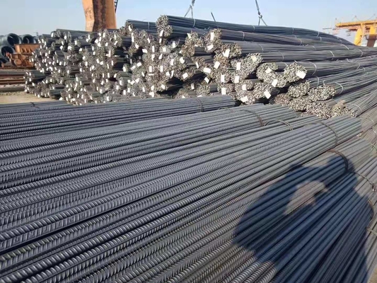 Deformed Steel Bar Iron Rods 10mm 12mm 14mm 16mm 18mm HRB400 500b ASTM Rebar for Concrete Buildings Length 6m
