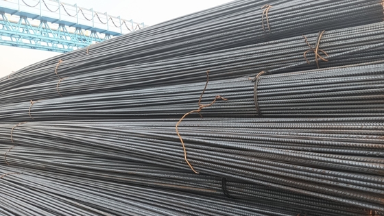 Deformed Steel Bar Iron Rods 10mm 12mm 14mm 16mm 18mm HRB400 500b ASTM Rebar for Concrete Buildings Length 6m