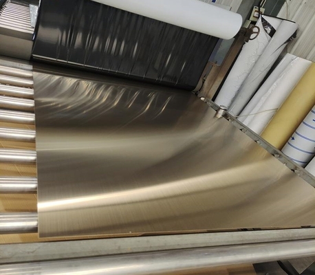 20 Gauge 304 Cutting Sheet Metal Stainless Plate 2B 304 Hot Rolled SS Plate No4 Stainless Steel Sheet Metal HL Surface