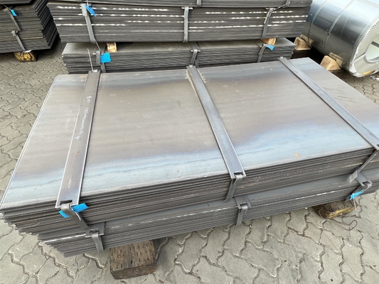 Customized Coil Weight Hot Rolled Carbon Steel Sheet / Steel Plate/MS Sheet for 0.8-300mm Thickness and 5-10 Ton