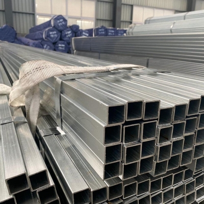 EMT Pipe Hot Dipped Galvanized Steel Pipe 6m Pre-Galvanized GI Tube Rectangular Hollow Section Certificate ERW Technique Square Pipe