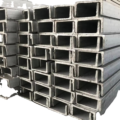 Processing Service Decoiling A36 A52 316 Q235B hot-rolled U-beam steel profiles Loading port Tianjin Qingdao U Shape Beam