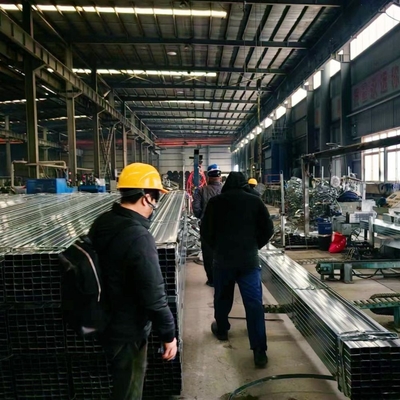 Electrogalvanizing Customizable 6m Drill Pipe With Square Shape and Bending Welding Services for Construction Structure