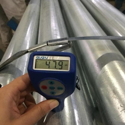Electrogalvanizing Customizable 6m Drill Pipe With Square Shape and Bending Welding Services for Construction Structure