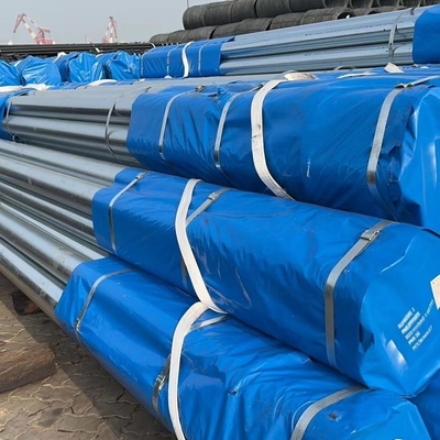 Electrogalvanizing Customizable 6m Drill Pipe With Square Shape and Bending Welding Services for Construction Structure