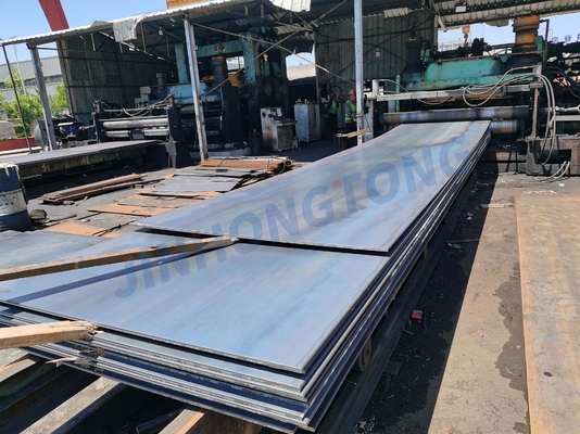 Non-Alloyed Hot Rolled Carbon Steel Sheet 3mm 6mm 10mm Thick with Excellent Heat
