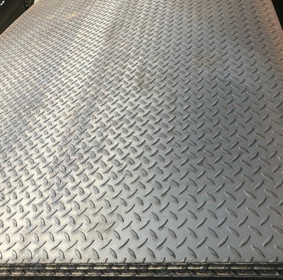 T Type Shape Surface 24 Gauge Galvanized Checkered Sheet Metal Roll for Custom Thickness and Customized Surface