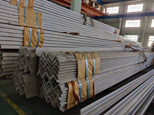 400Series 300Series Stainless Steel Angle Bar 1000mm To 6000mm Length in AISI ASTM DIN EN GB JIS BS Standard