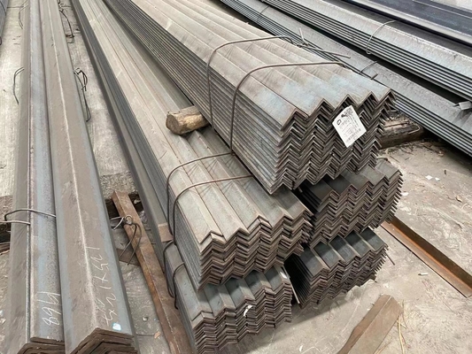6m-12m Length Hot Rolled Based Equilateral Unequal Edges Steel Angle Bar Q235 Q235B Q345 for Construction Building Structure