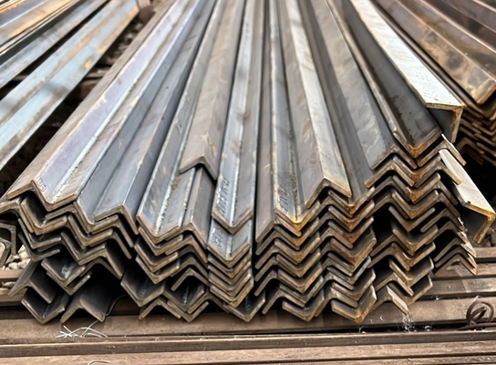 6m-12m Length Hot Rolled Based Equilateral Unequal Edges Steel Angle Bar Q235 Q235B Q345 for Construction Building Structure
