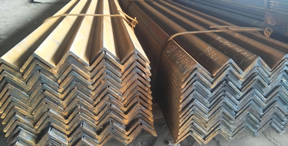 6m-12m Length Hot Rolled Based Equilateral Unequal Edges Steel Angle Bar Q235 Q235B Q345 for Construction Building Structure