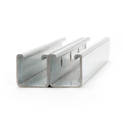 Standard Stainless 3m 6m C Channel Perforated Steel Profile Strut Channel BA/2B/NO.1/NO.3/NO.4/8K/HL/2D/1D