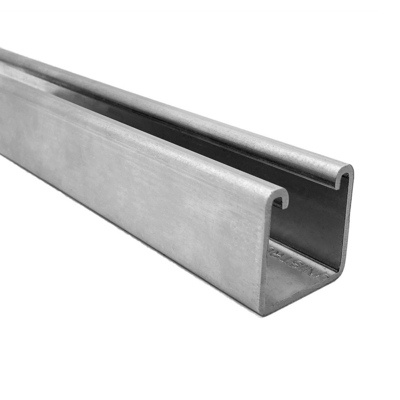High Precision MS U Channel Steel 100*50*5mm Mild SS Steel C Channels with TSHS/2B Finish